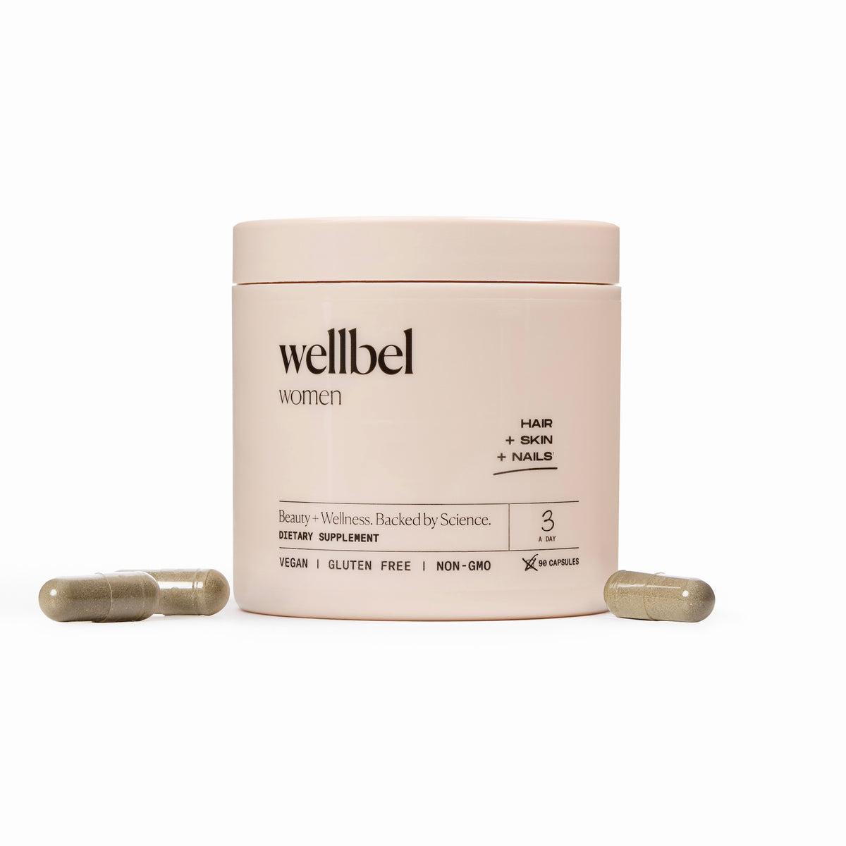 Wellbel Women | Physician-Formulated Vegan Hair Growth Supplement